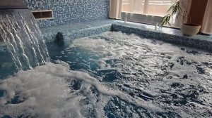 Бассейн частный с атракционами