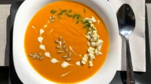 Королевский тыквенный крем-суп/Самый вкусный рецепт! /Готовить очень легко/Тыквенный крем-суп!🎃🎃🎃