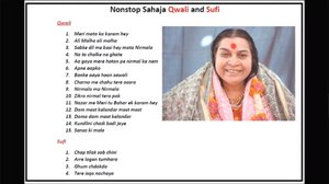 108-Non Stop Sahaja Qawali and sufi