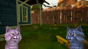 НОВЫЙ ПРИВЕТ СОСЕД с ЛЕО #4 Hello Neighbor ACT 2 БАТУТ СПАС НАС