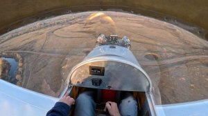 Взлет и посадка на Самолете Пчелка-7