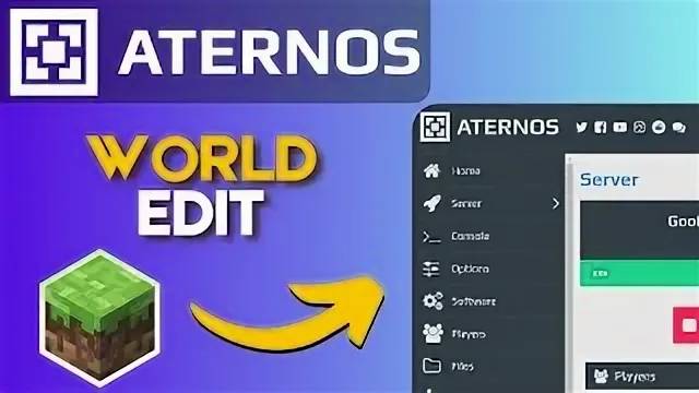 как установить на свой сервер атернос плагин world edit смотреть онлайн