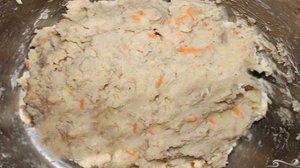 Морковно-картофельные котлеты постные