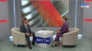 "Вести-Интервью". Гость программы -  Сергей Баринов (08.10.2025)