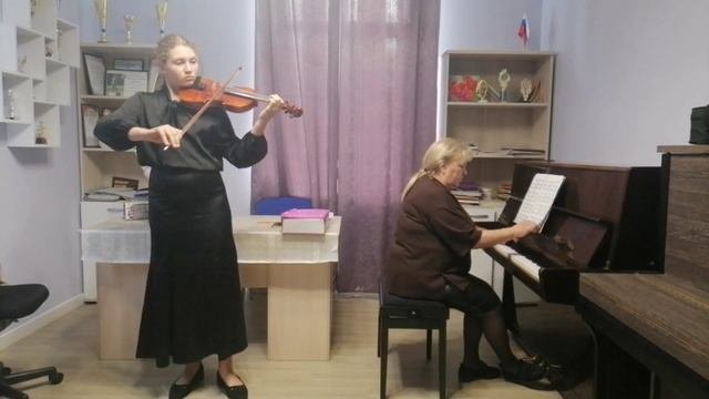 Юшковская Валентина Д. Кабалевский концерт Op.48 (1 часть)