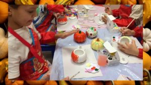 Мастер-класс по росписи шкатулки-тыквы