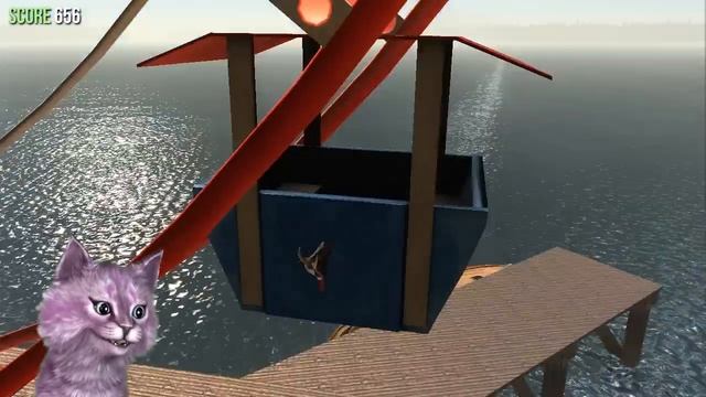 СИМУЛЯТОР КОЗЛА теперь я коза GOAT SIMULATOR говорящая КОШКА ЛАНА играет