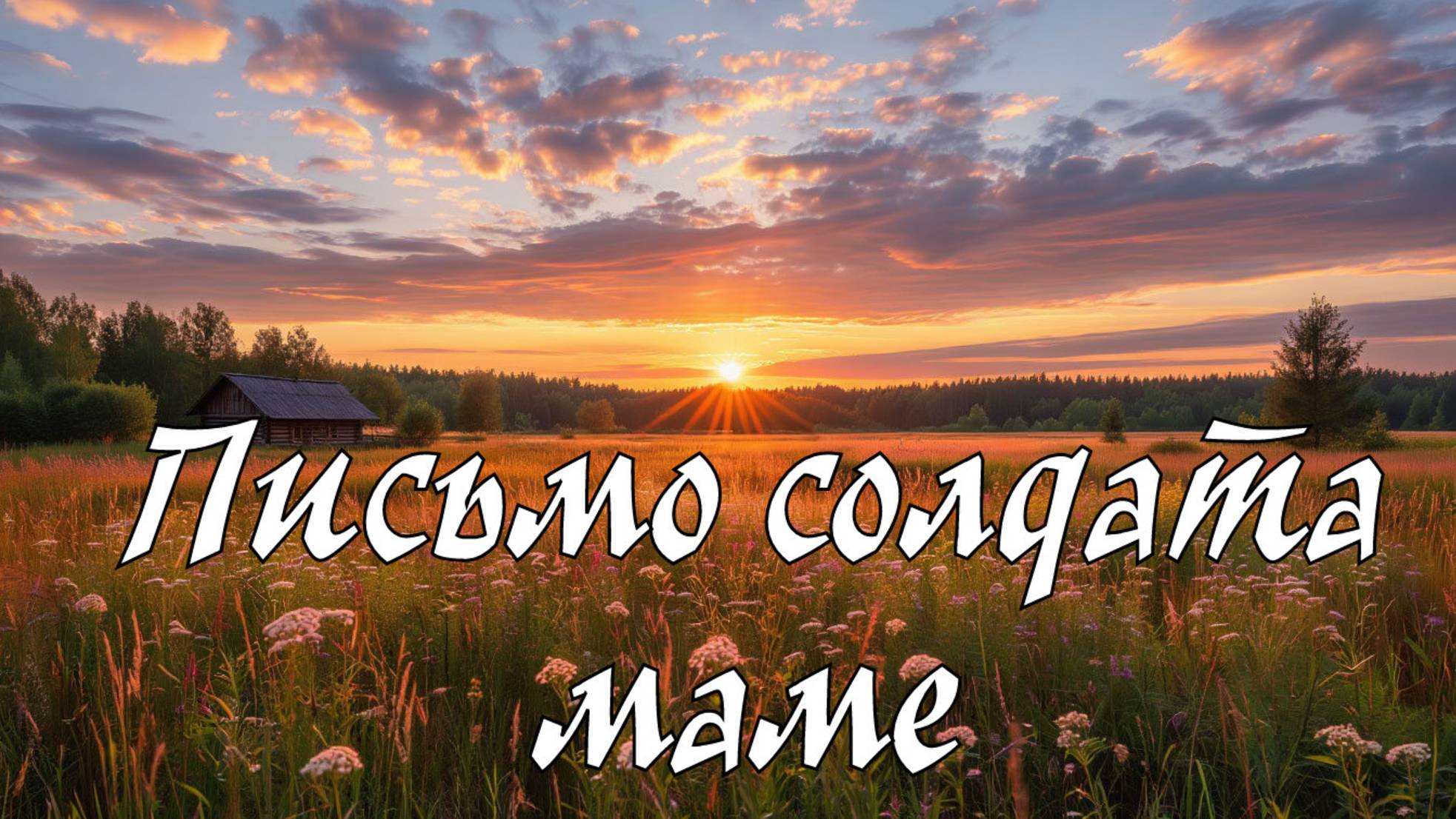 Письмо солдата маме Трогательная песня о солдате.Арсений Романов