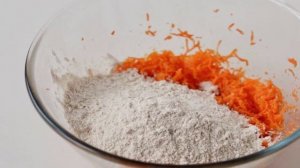 Морковное печенье без яиц