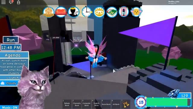 В МОЕЙ КОМНАТЕ ПАРЕНЬ?! ТУФЛИ В ШКОЛЕ ФЕЙ ПРИНЦЕСС И РУСАЛОК в роблокс roblox Royale High School
