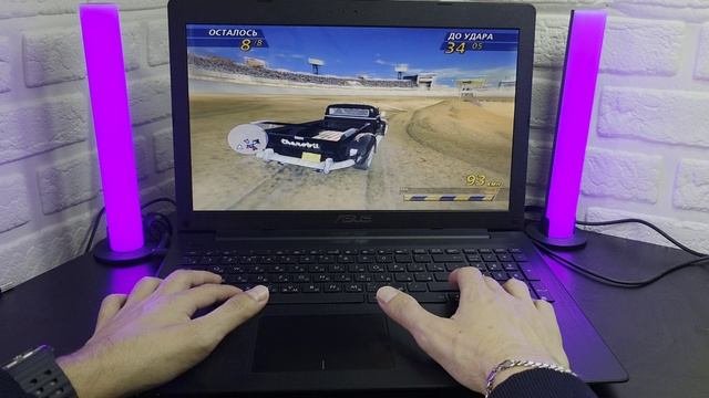 Бюджетный ноутбук Asus Ssd + Игры Видеообзор