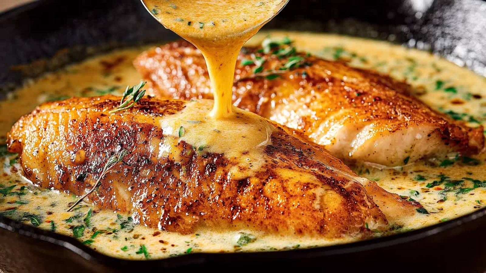 Самая Нежная Рыба в Сливочном Соусе! Таeт во Рту  Простой и Очень Вкусный Рецепт Ужина