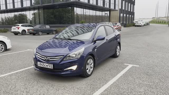 Обзор Hyundai Solaris в Симферополе