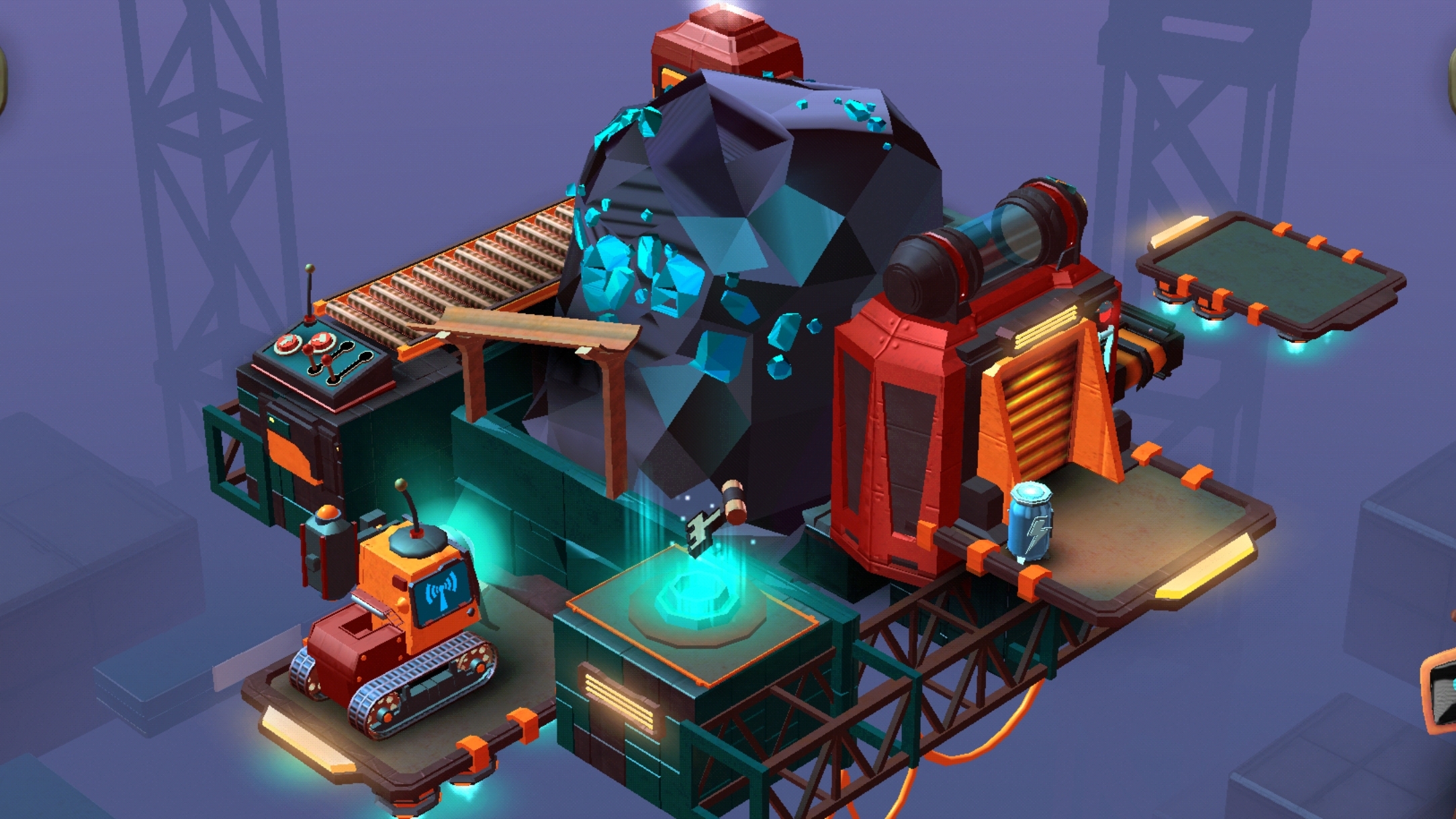 Tiny Robots. 11 Большой Блестящий Камень