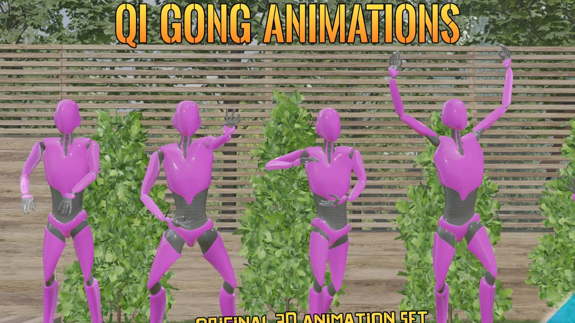 Asset Unity - Qi Gong Animations (Motion Cast - FREE02)