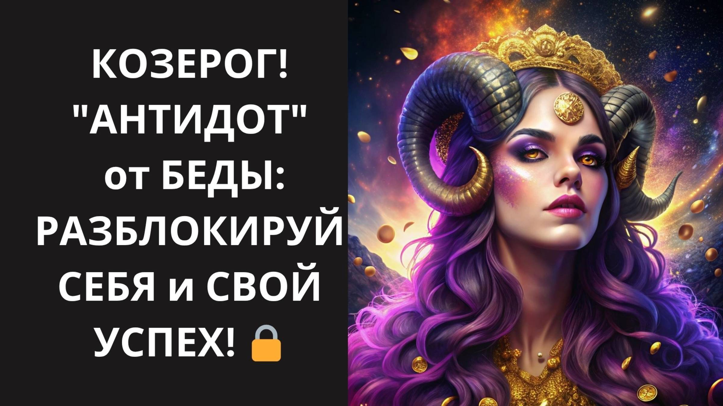 ♑ КОЗЕРОГ! ТЫ САМ ПРИТЯГИВАЕШЬ 