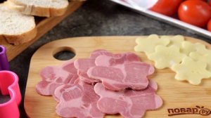 Маленькие бутерброды для детей