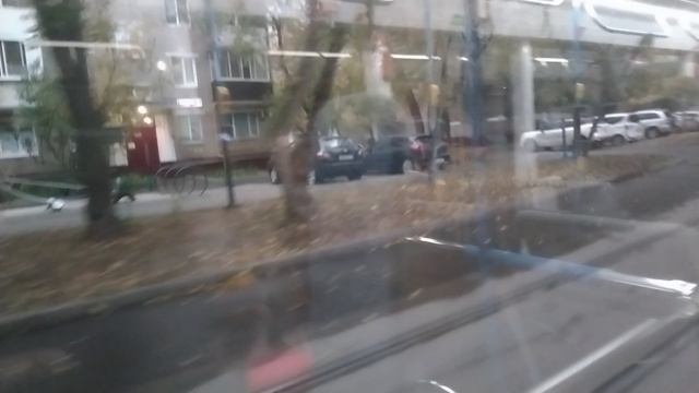 поездка на трамвае по маршруту 27