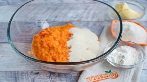 Морковное суфле с манкой