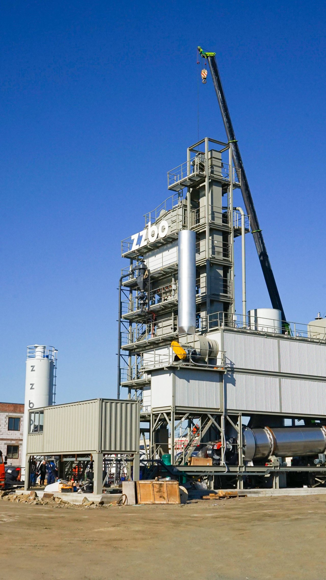 Монтаж асфальтобетонного завода БМЗ-160 в Челябинске | ZZBO
