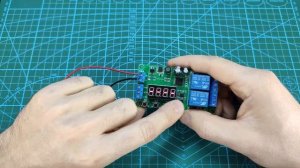 Двухканальное реле времени YF-7 / Реле для реверса двигателя