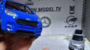 Обзор двух новых моделей KIA Sportage в коллекцию