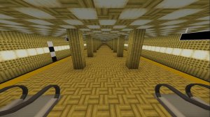 Строю станцию "Бамбуковая" для своего метро в Майнкрафт