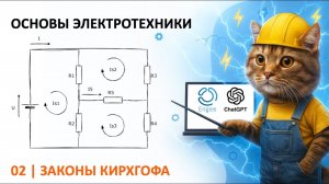 Основы электротехники. 2. Линейные цепи постоянного тока, законы Кирхгофа