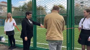 Открытие спортивных площадок