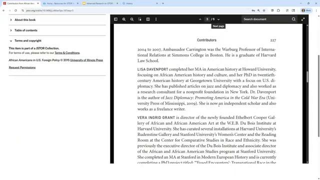 Advanced research on JSTOR: 2025 update