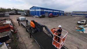 Самоходный коленчатый подъемник SKYBOOM GTZZ-14EJ