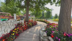 Эти сады ВОСХИТИТЕЛЬНЫ! Экскурсия по саду Гранд-отеля на острове Макино Цветы и умиротворяющая музык