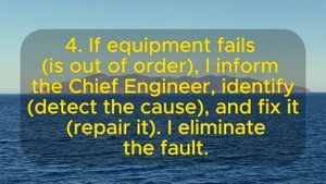 Duties (Responsibilities) of an engineer Английский для моряков