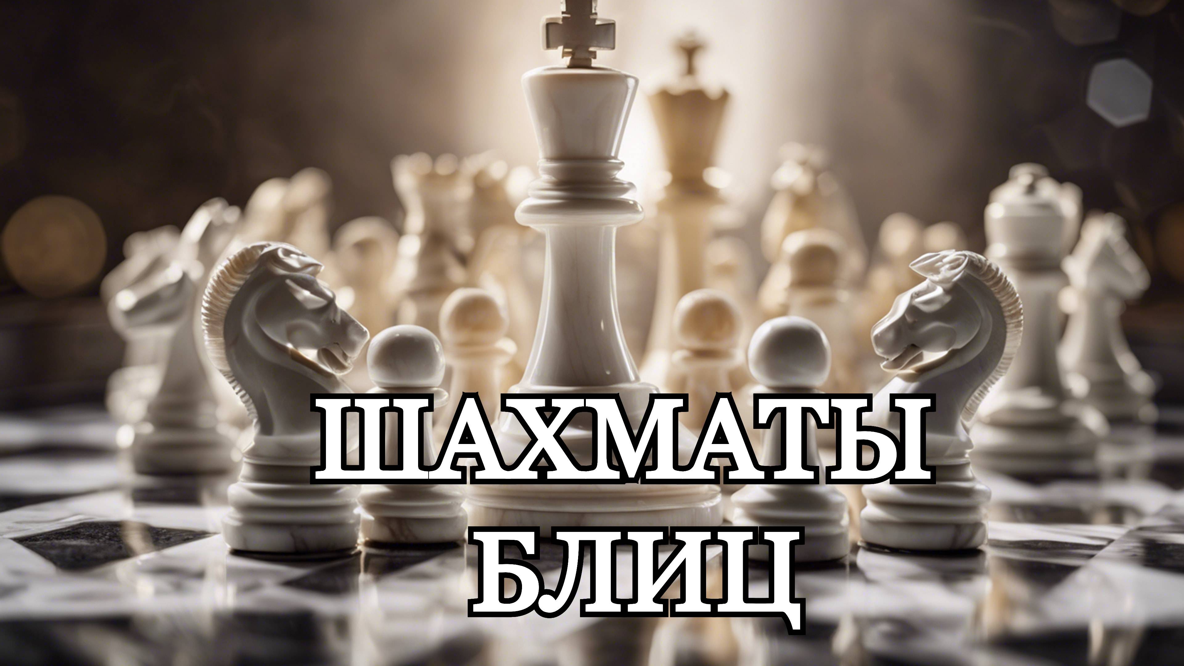 Шахматы с любителем! Партия в блиц (3+0)