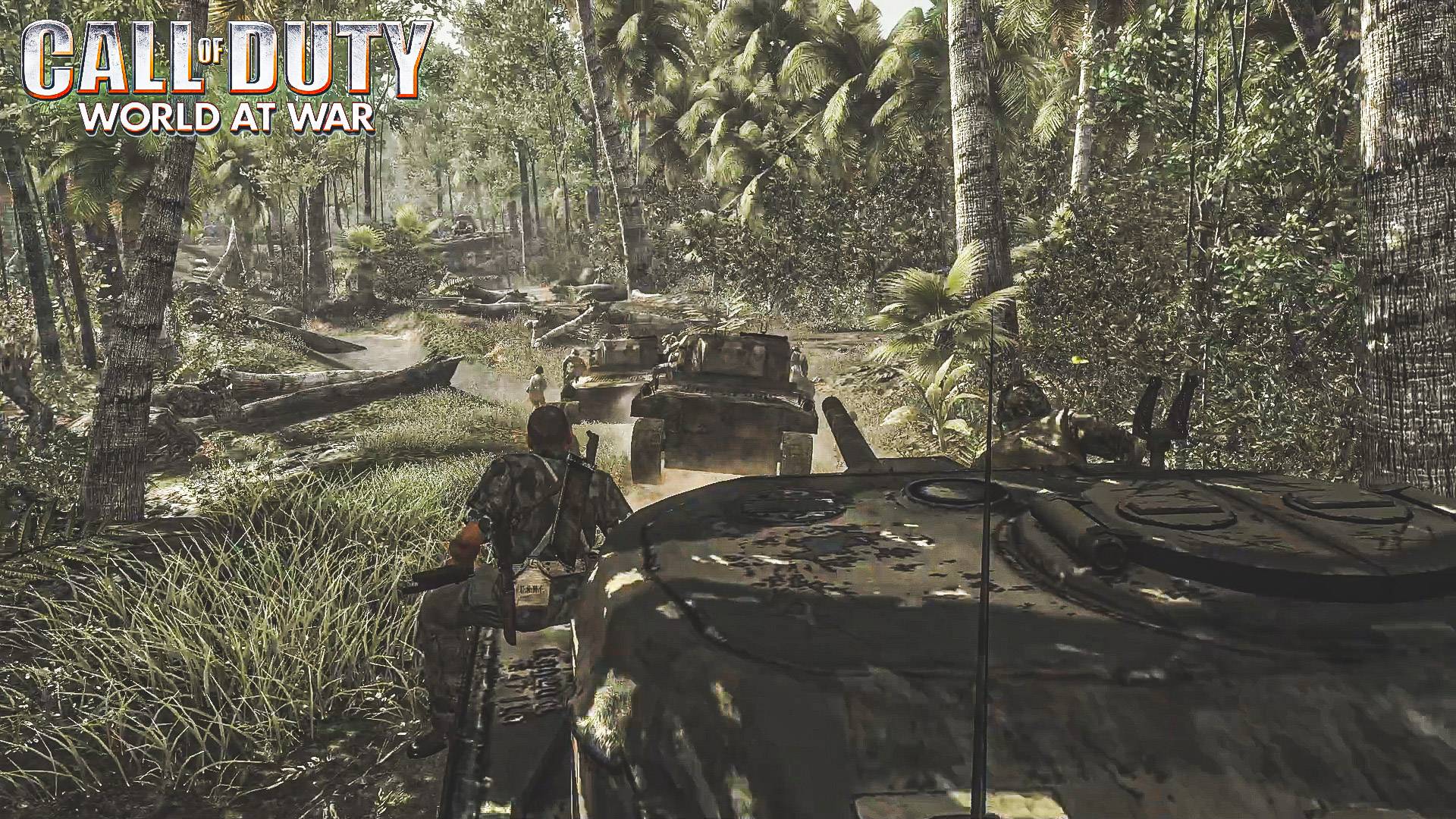 УТЁС, ПЕЛЕЛИУ! (Call of Duty: World at War №7). Тихое прохождение. смотреть онлайн