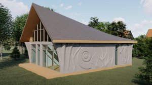 Печатаем гараж и дом