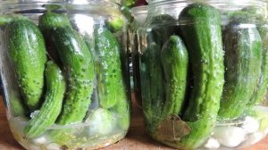 Маленькие огурчики на зиму