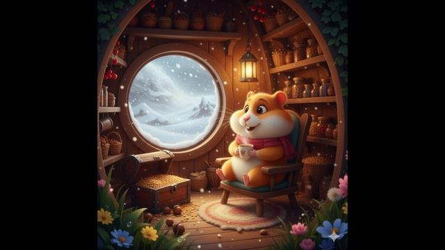 Трудолюбивый хомяк. Сказка. Автор Е.Клюева