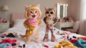 Котики - модники