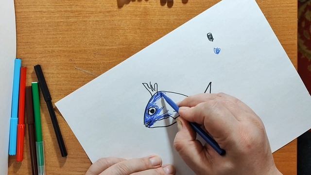 Хоб Для детей Рисуем раскрашиваем Кит Рисунки развивающие познавательные для малышей