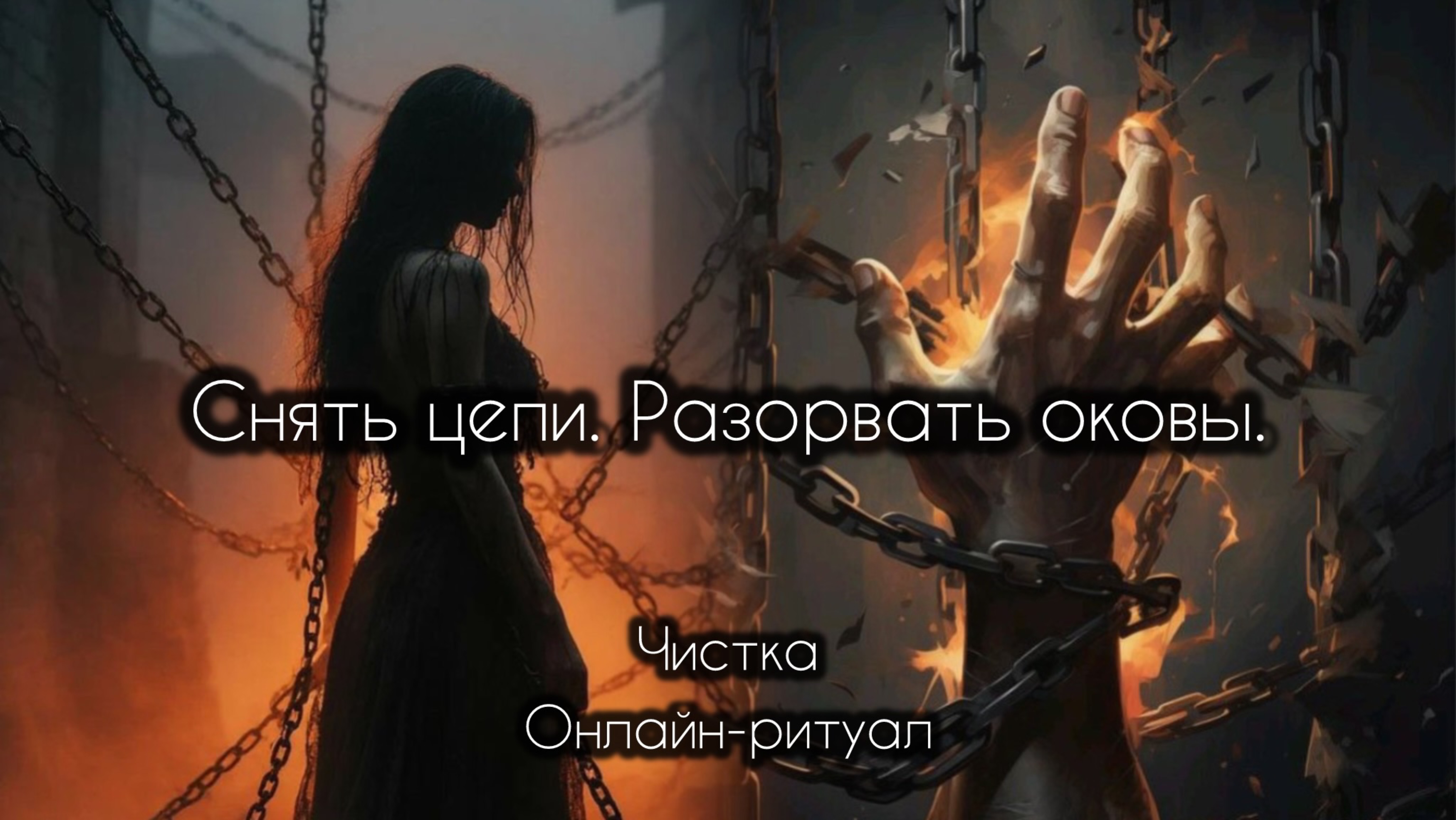 ЧИСТКА «СБРОСИТЬ ОКОВЫ. РАЗОРВАТЬ ЦЕПИ» Полнолуние 07.10