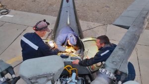 Устранение дефекта на Ми-8АМТ в условиях оперточки.