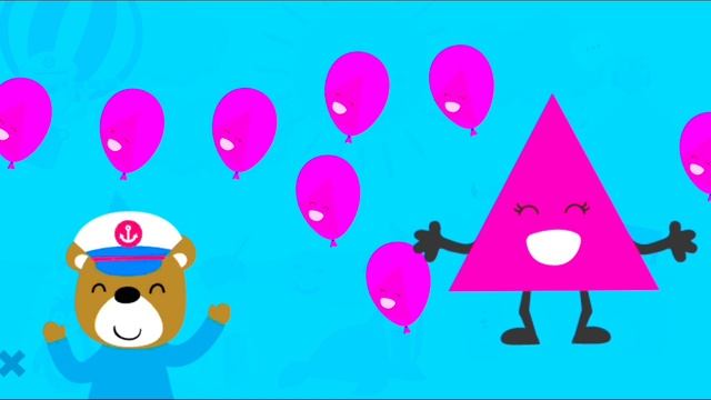 Геометрические Фигуры с животными Севера/ Развивающий мультфильм для детей смотреть онлайн