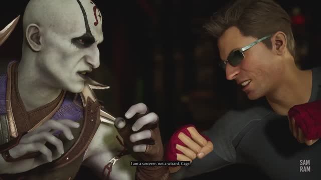 Mortal Kombat 1 - Куан Чи Vs Джонни Кейдж. Бруталити
