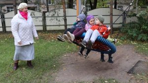 Осенняя прогулка старшей группы