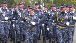 В парке Победы прошел ежегодный смотр строя и песни личного состава учреждений регионального УФСИН