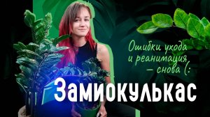 ОШИБКИ, которые УБЬЮТ Замиокулькас. Снова реанимация