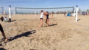 Пляжный волейбол. Девушки 1