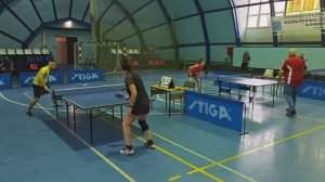 Гуреев А. (536) - Алексеенко Л. (417)  настольный теннис 04.10 турнир памяти Ильи Красненького