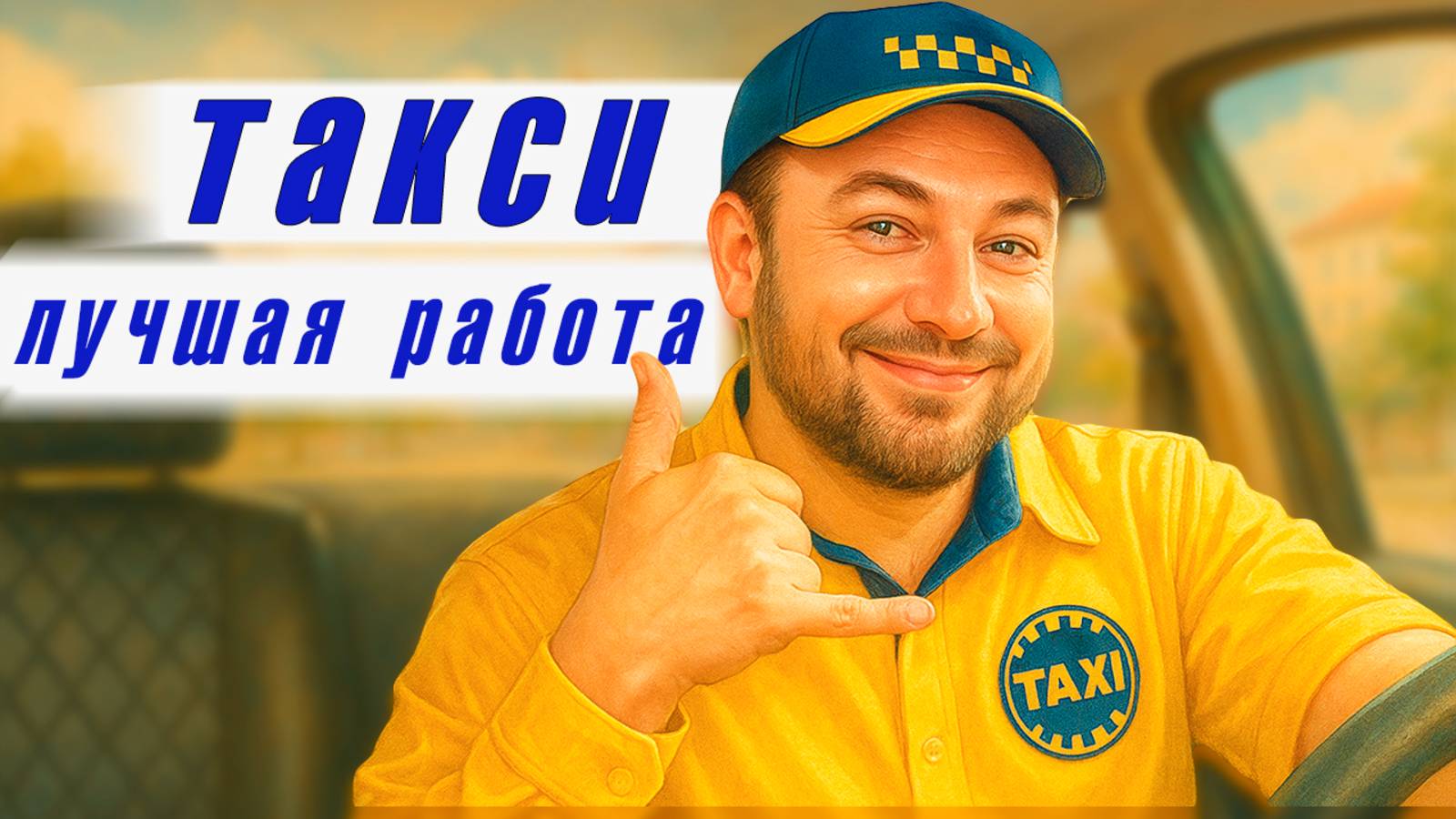 Работа в такси — это скучно? Ты ошибаешься! Такси - самая лучшая работа